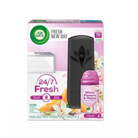 Reckitt Benckiser Air Wick, FRESHMATIC LIFE SCENTS STARTER KIT, SUMMER DELIGHTS, 5.89 OZ AEROSOL 88410KT
